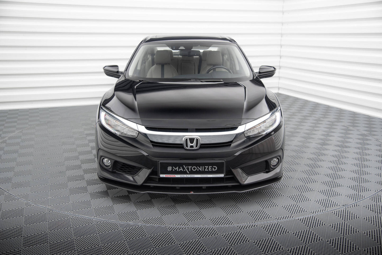 Splitter Przedni Street Pro Honda Civic Sedan Mk10 Maxton