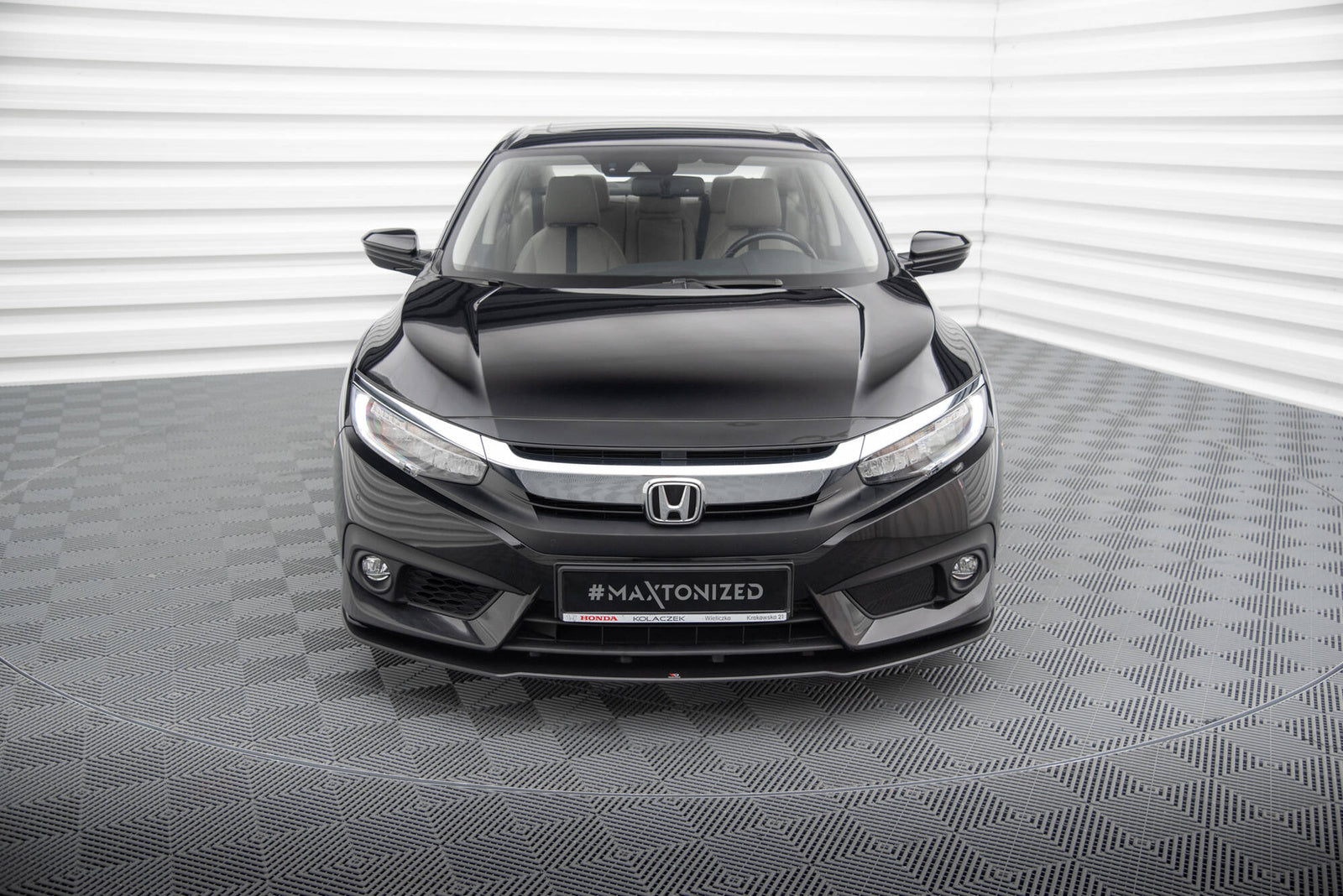 Splitter Przedni Street Pro Honda Civic Sedan Mk10 Maxton