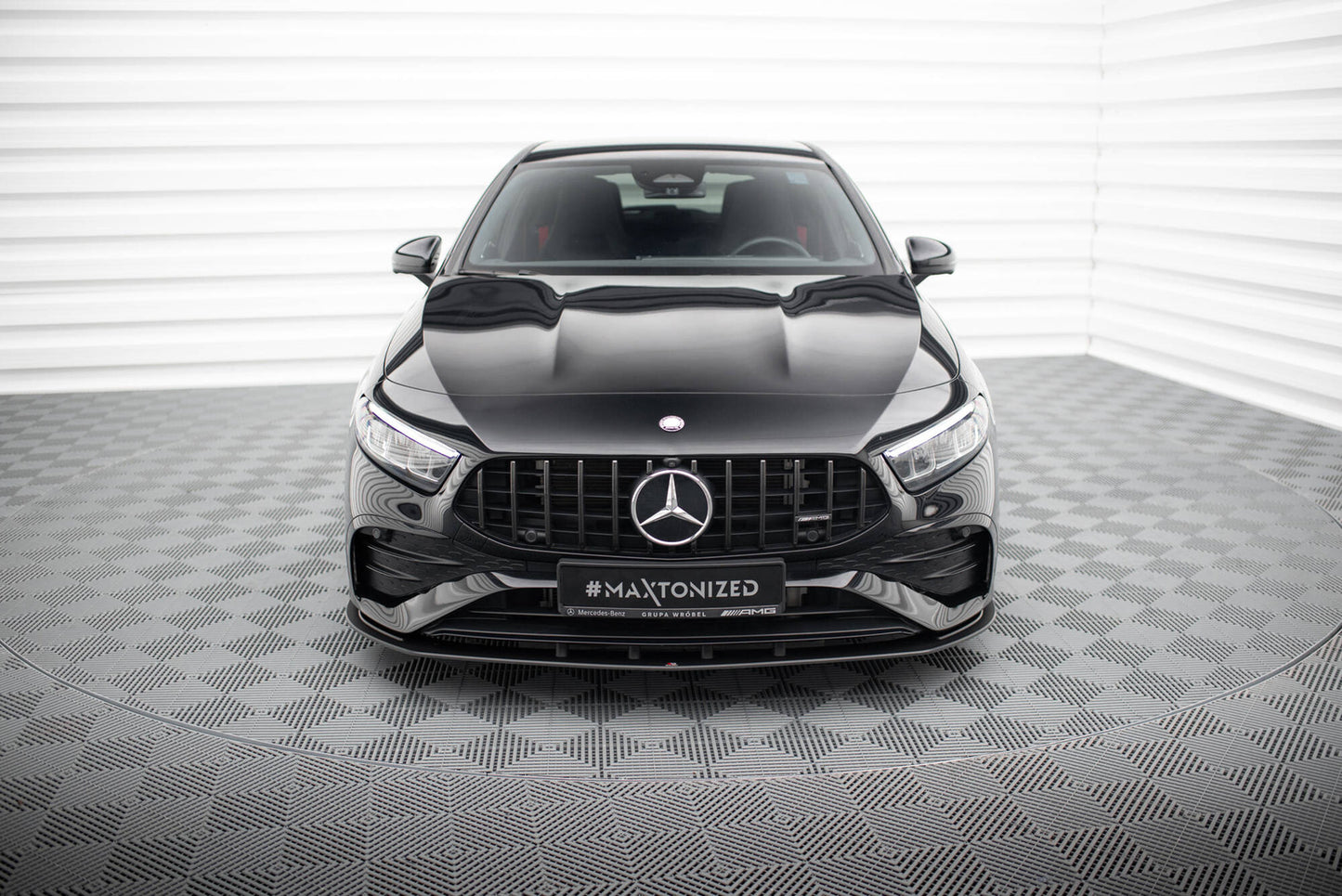 Splitter Przedni Street Pro Mercedes A35 AMG W177 Facelift
