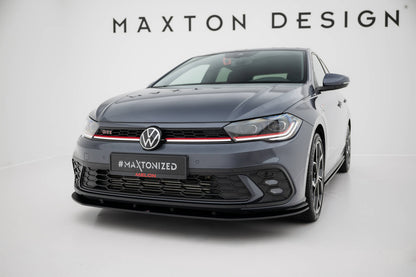 Splitter Przedni Volkswagen Polo GTI Mk6 Facelift Maxton
