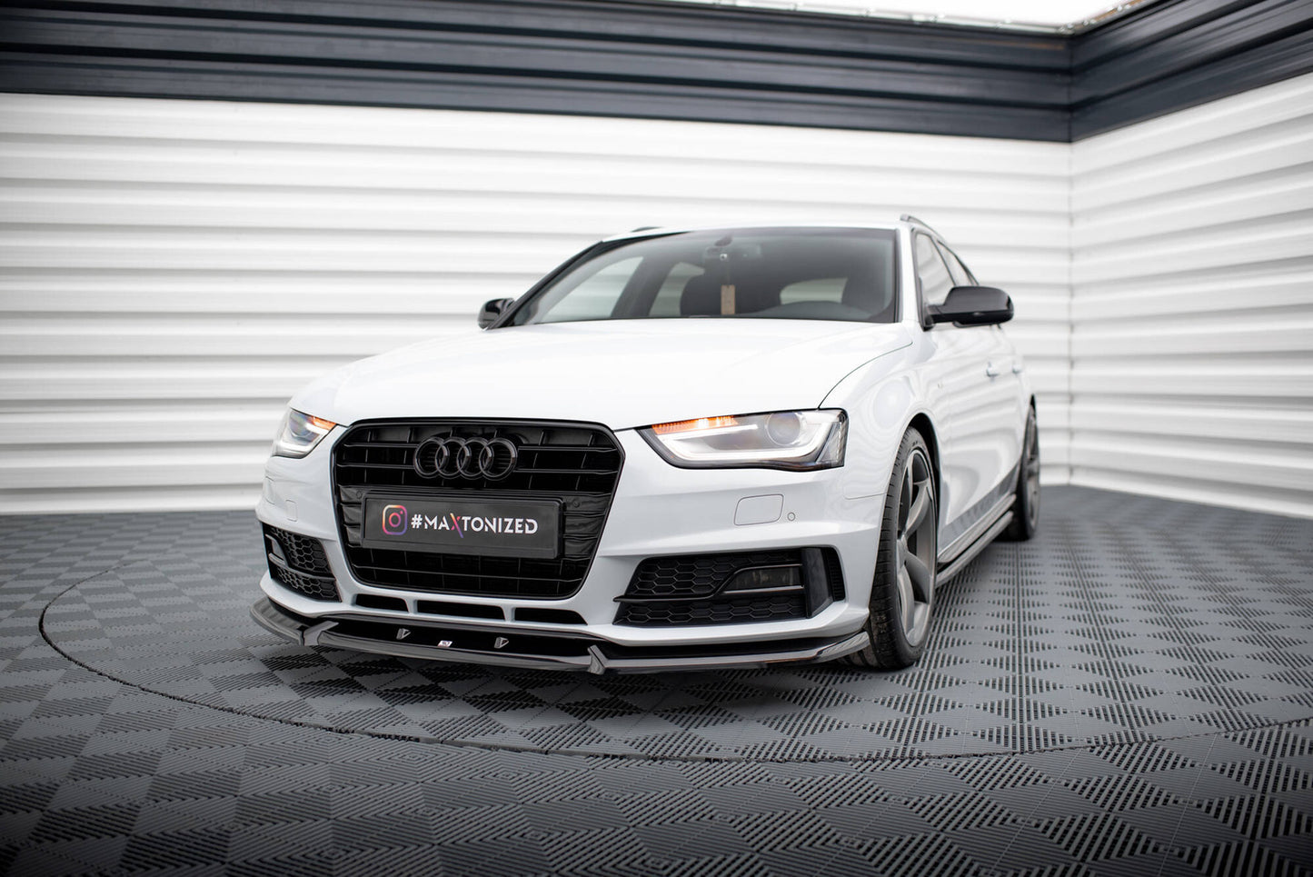 Splitter Przedni Audi A4 B8 Facelift Maxton Design V.1