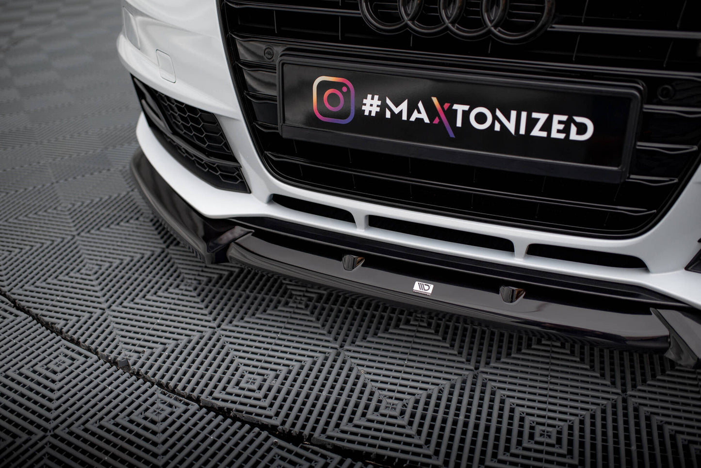 Splitter Przedni Audi A4 B8 Facelift Maxton Design V.1