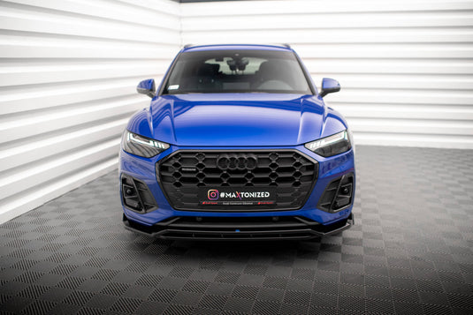 Splitter Przedni V.1 Audi SQ5/Q5 S-Line Mk2 Facelift Maxton