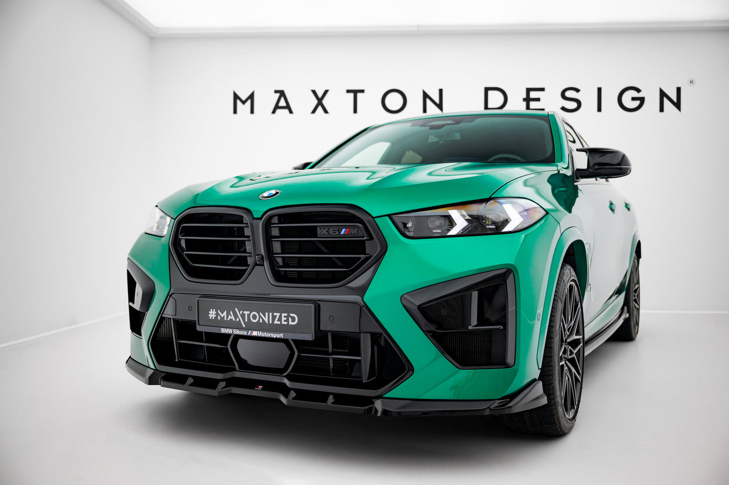 Splitter Przedni V.1 BMW X6 M F96 Facelift Maxton Design