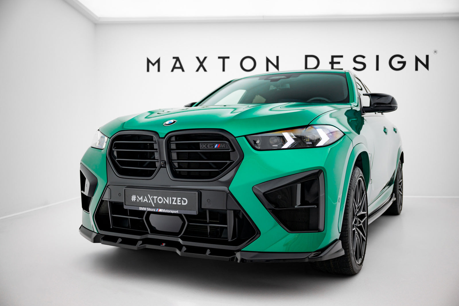 Splitter Przedni V.1 BMW X6 M F96 Facelift Maxton Design