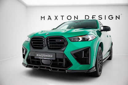 Splitter Przedni V.1 BMW X6 M F96 Facelift Maxton Design