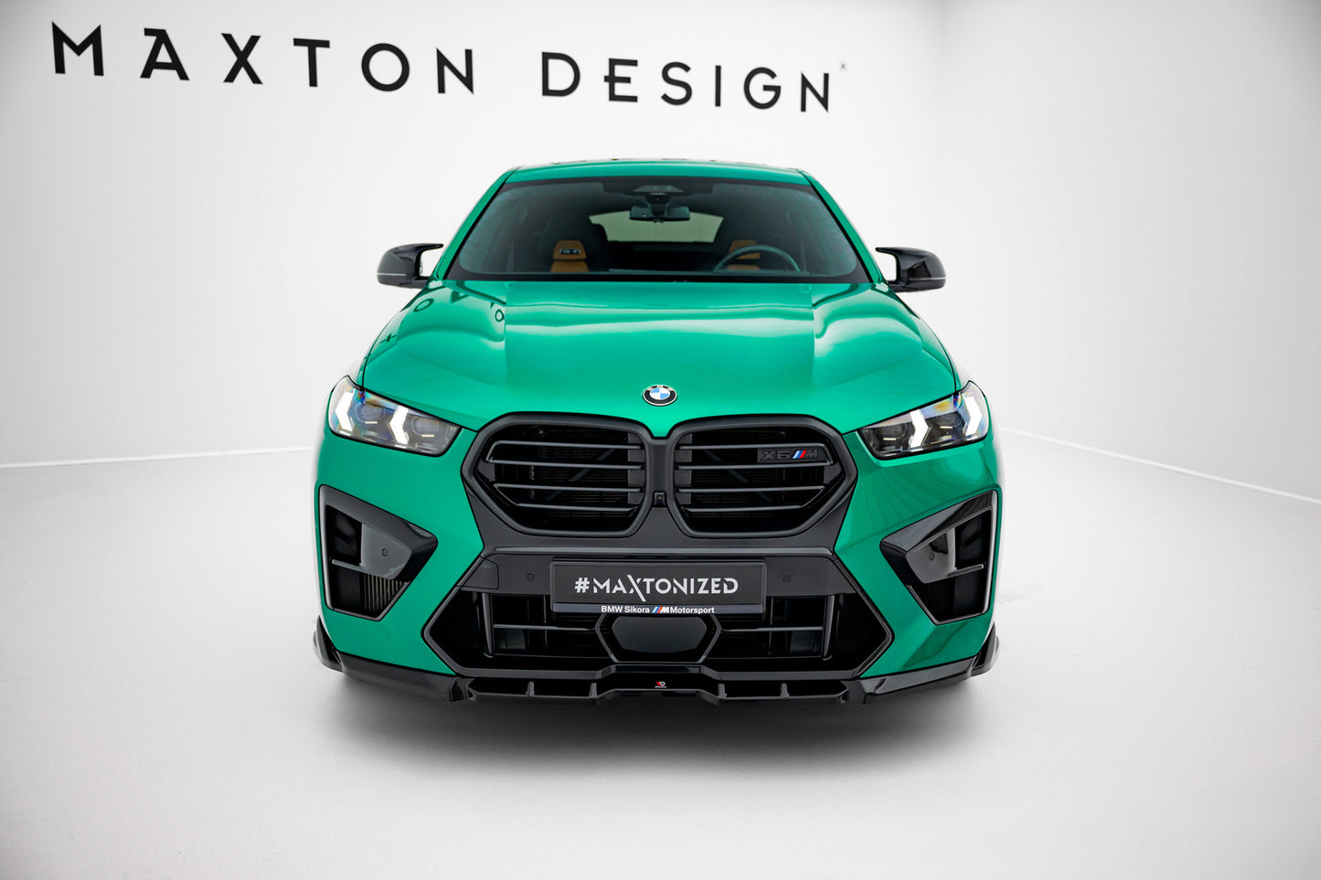 Splitter Przedni V.1 BMW X6 M F96 Facelift Maxton Design