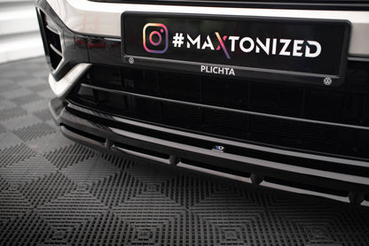Splitter Przedni Volkswagen T-Roc R Maxton Design V.1