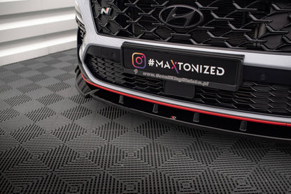 Splitter Przedni V.2 + Flaps Hyundai Kona N Mk1 Maxton Design