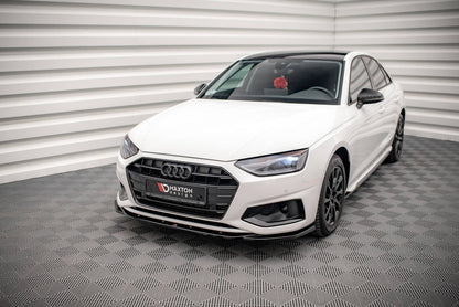 Splitter Przedni V.2 Audi A4 B9 Facelift Maxton Design