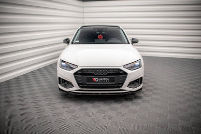 Splitter Przedni V.2 Audi A4 B9 Facelift Maxton Design