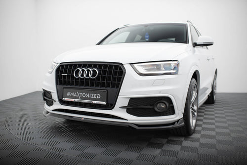 Front Splitter V.2 Audi Q3 S-Line 8U Maxton Design