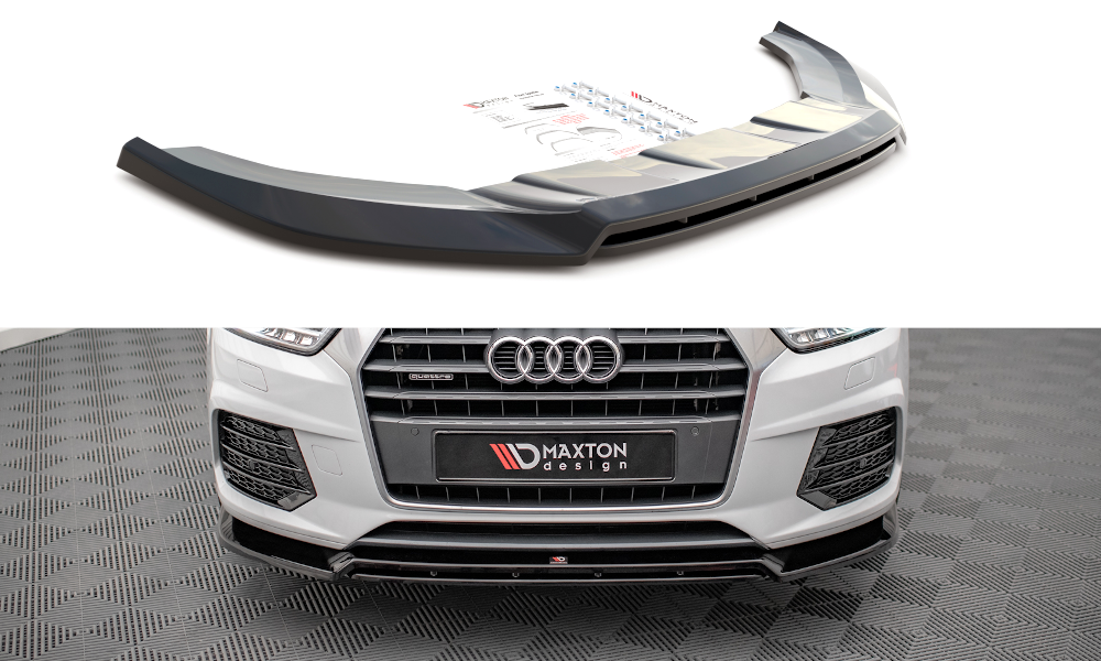 Splitter Przedni V.2 Audi Q3 8U Facelift Maxton Design