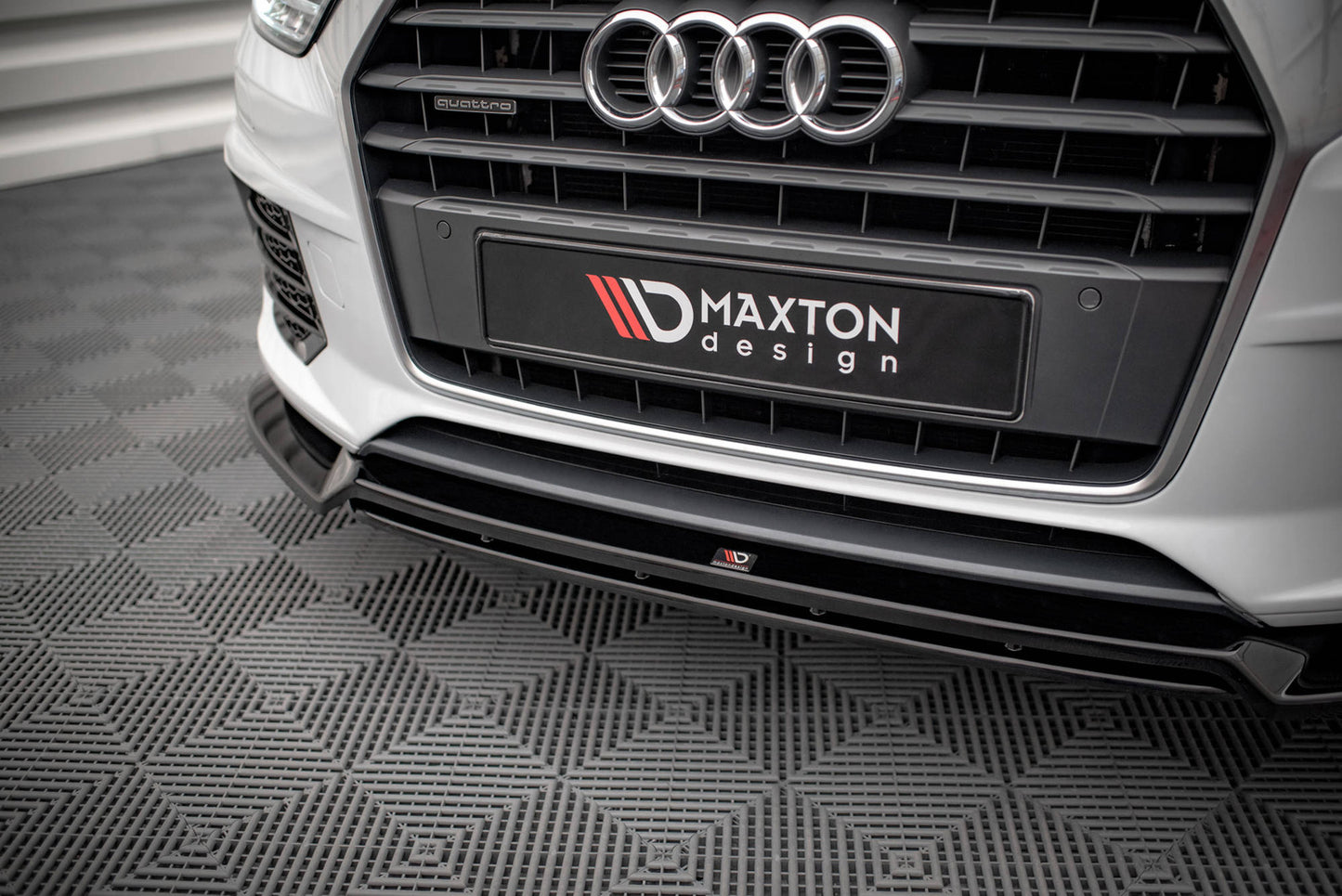 Splitter Przedni V.2 Audi Q3 8U Facelift Maxton Design