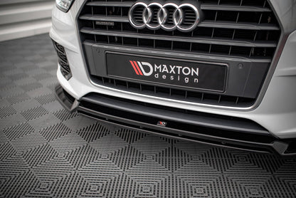 Splitter Przedni V.2 Audi Q3 8U Facelift Maxton Design