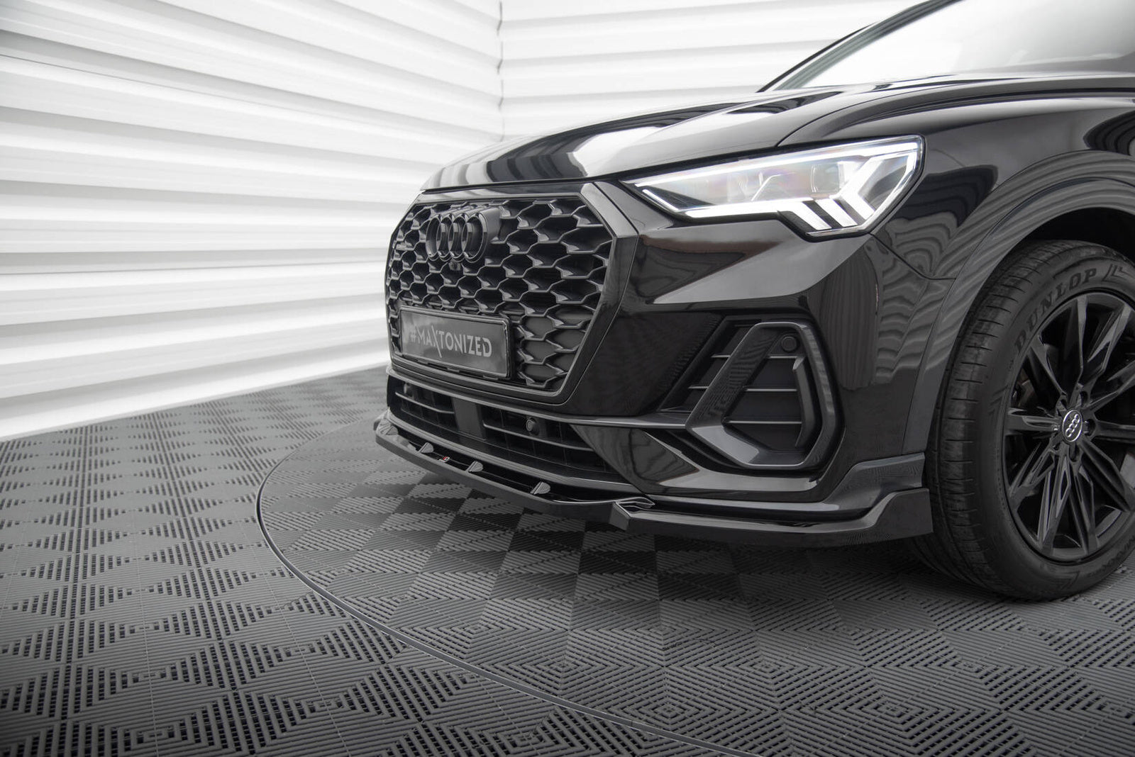 Splitter Przedni V.2 Audi Q3 Sportback F3 Maxton Design