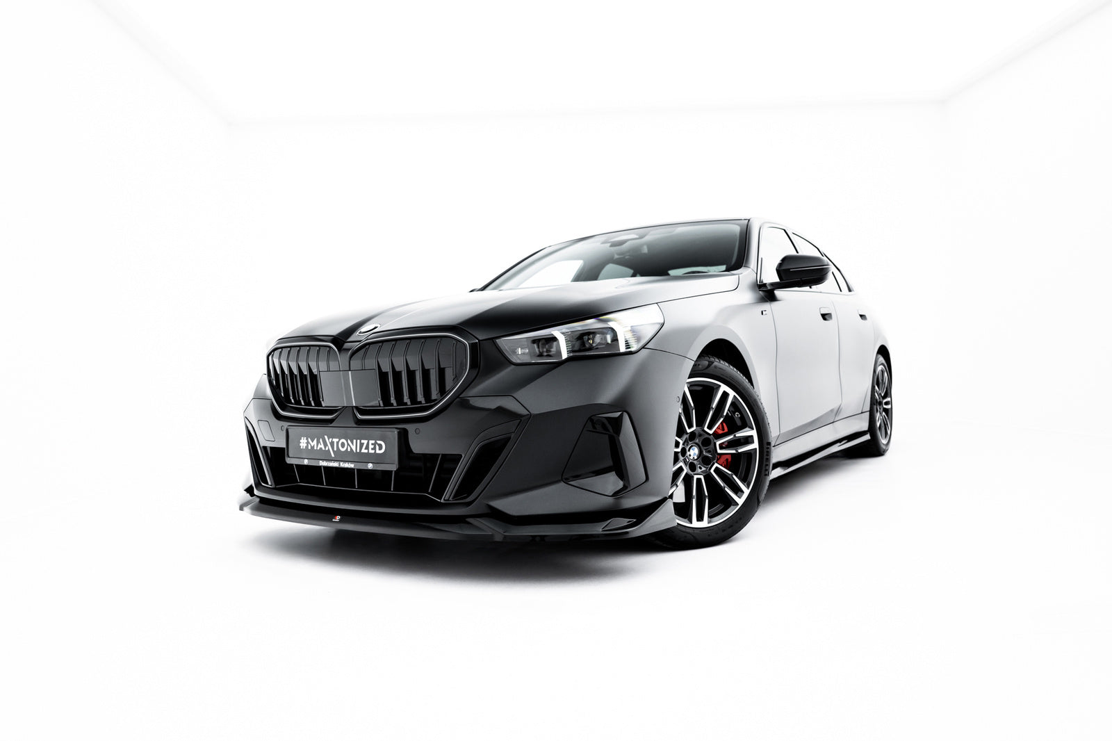 Splitter Przedni V.2 BMW 5 G60/G61 M-Pack Maxton Design