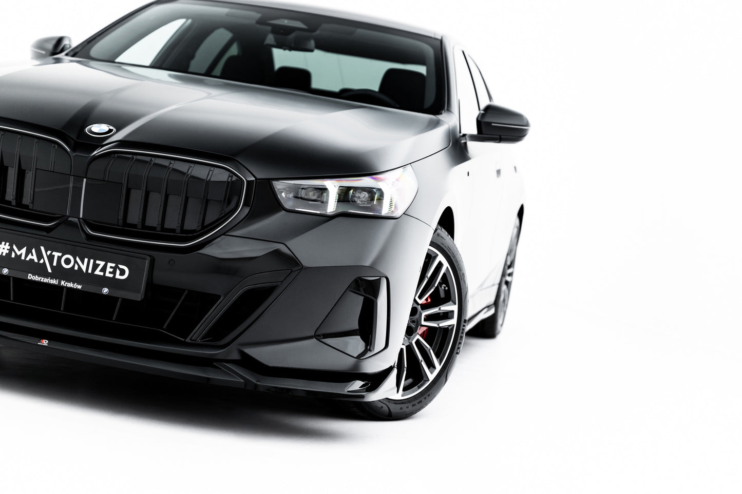 Splitter Przedni V.2 BMW 5 G60/G61 M-Pack Maxton Design
