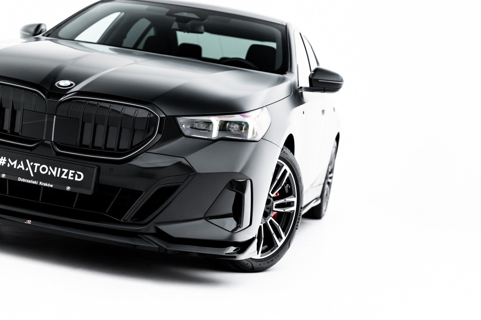 Splitter Przedni V.2 BMW 5 G60/G61 M-Pack Maxton Design