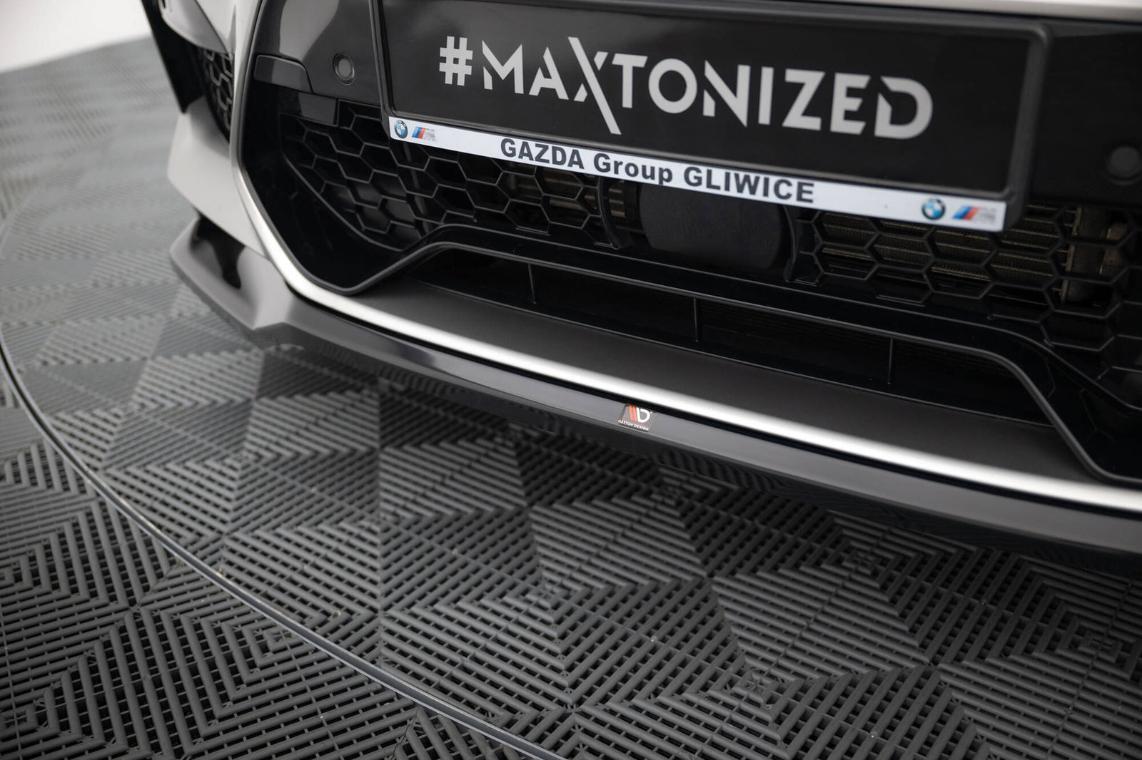 Splitter Przedni V.2 Maxton BMW X4 M F98 (2019-2021)