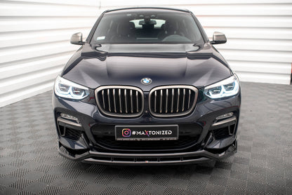 Splitter Przedni V.2 BMW X4 G02 M-Pack Maxton Design