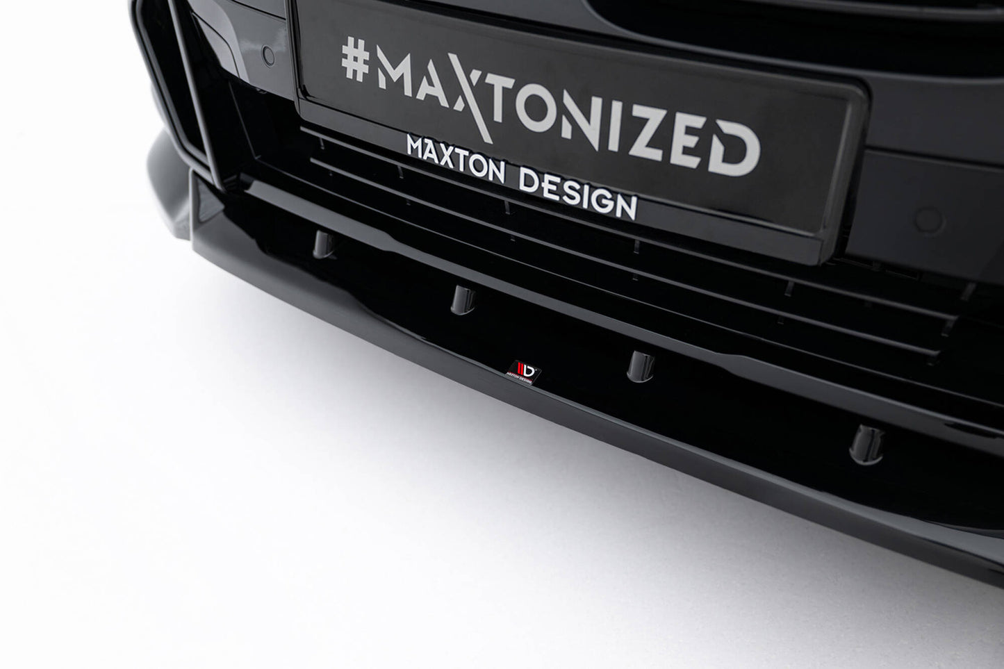Splitter Przedni V.2 BMW X4 G02 M-Pack Facelift Maxton