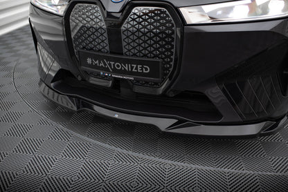 Splitter Przedni V.2 BMW iX M-Pack Maxton Design