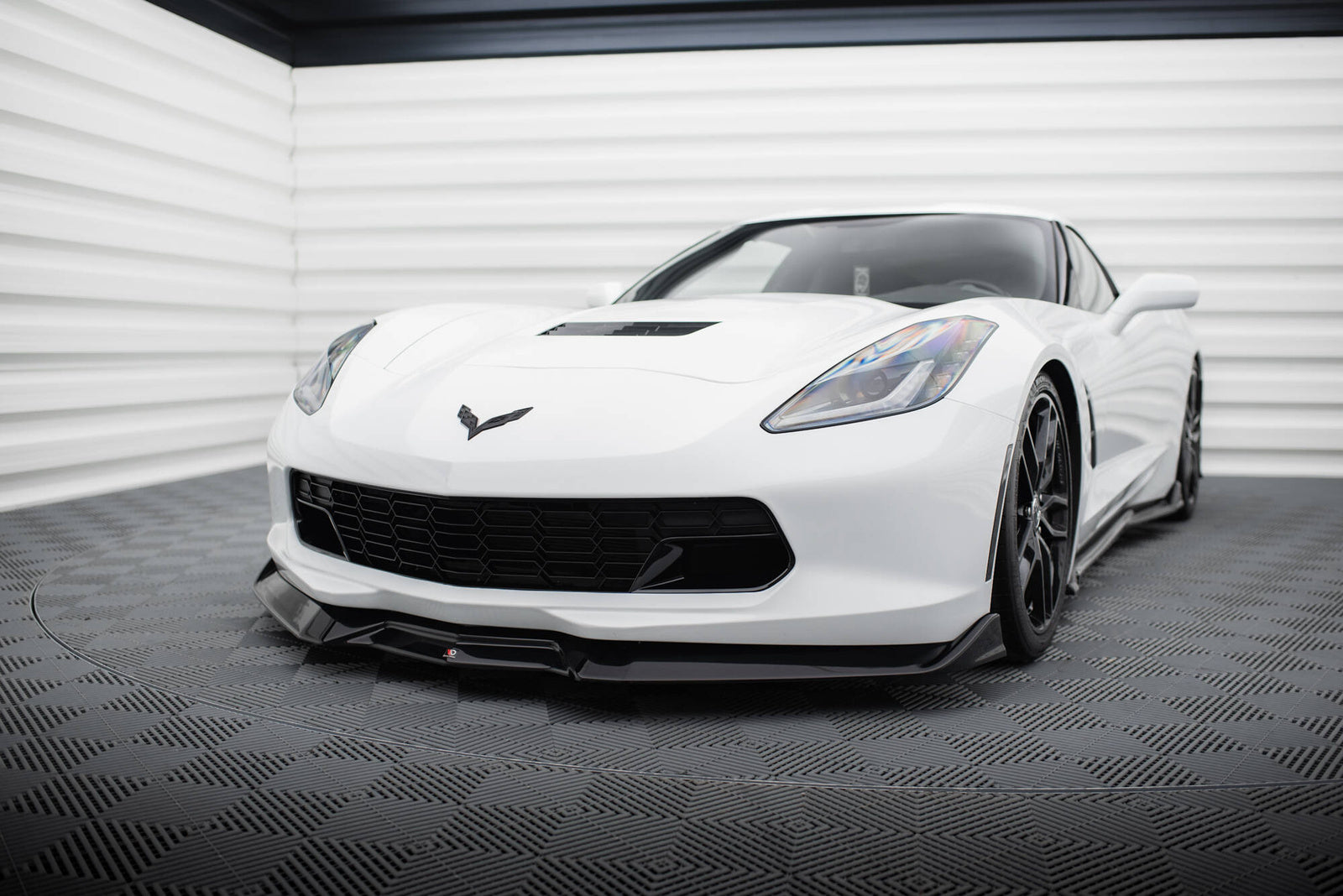 Splitter Przedni V.2 Chevrolet Corvette C7 Z06 Maxton