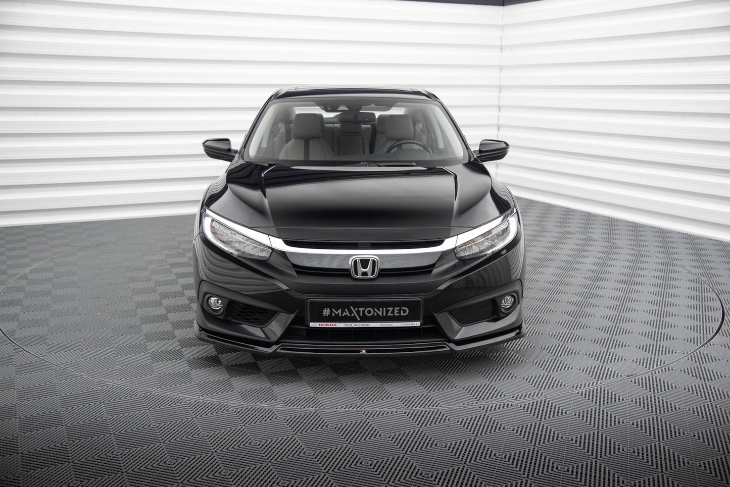 Splitter Przedni V.2 Honda Civic Sedan Mk10 Maxton Design