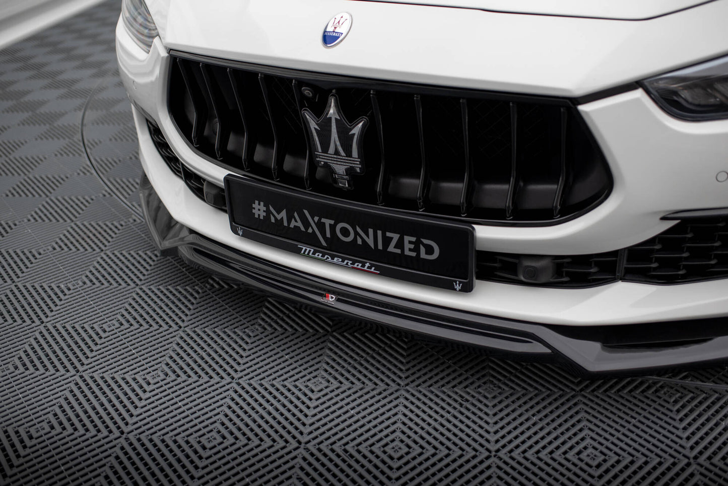 Splitter Przedni V.2 Maserati Ghibli Mk3 Facelift Maxton