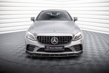 Splitter Przedni V.2 Mercedes C43 AMG W205 Facelift Maxton