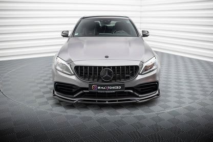 Splitter Przedni V.2 Mercedes C63 AMG W205 Facelift Maxton