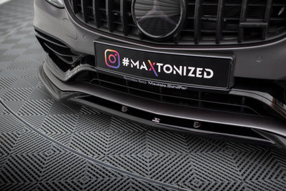 Splitter Przedni V.2 Mercedes C63 AMG W205 Facelift Maxton