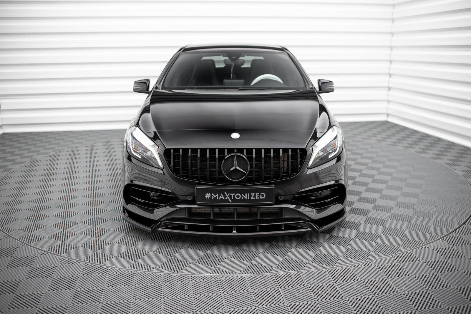Splitter Przedni Mercedes A W176 AMG-Line Maxton V.2