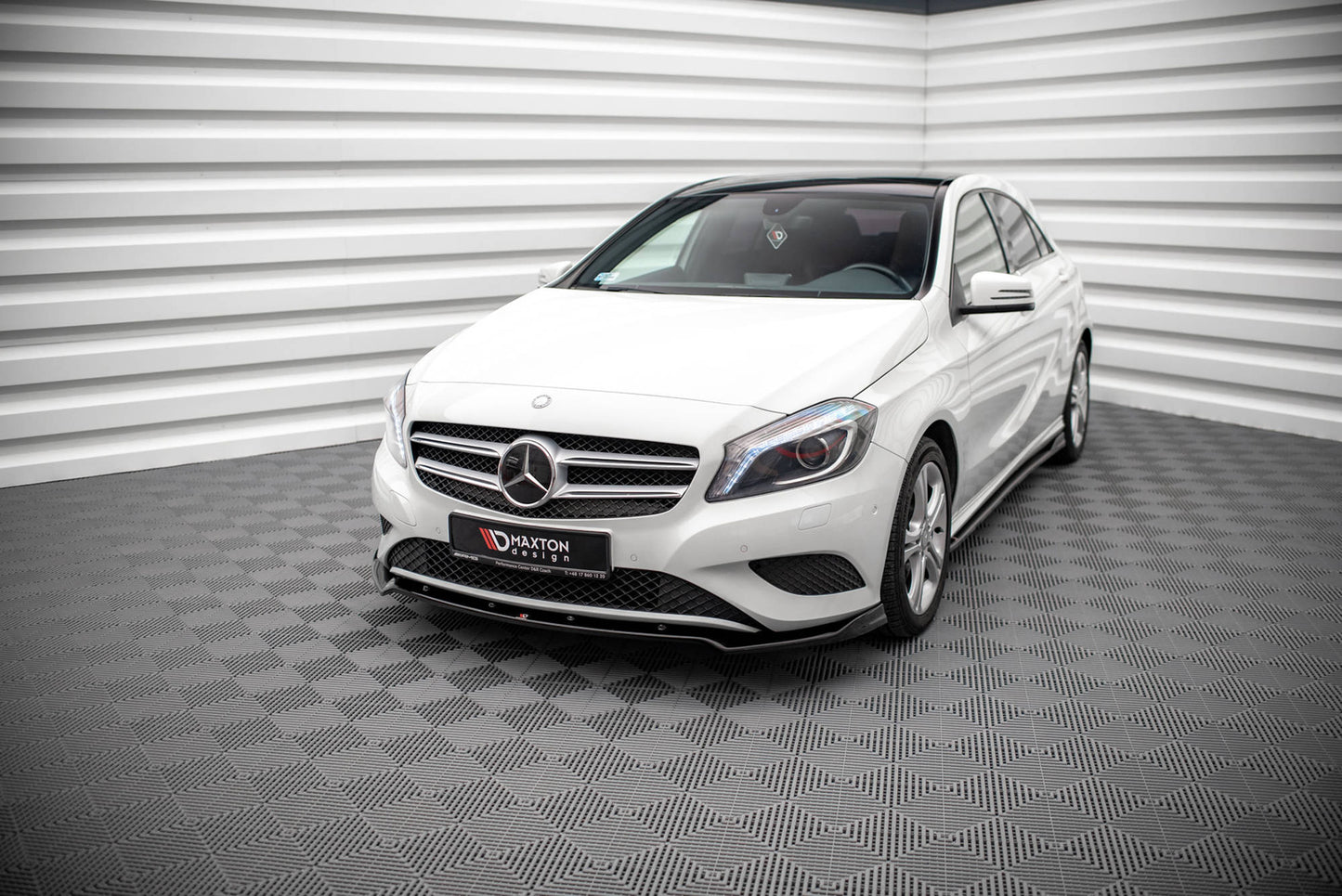 Splitter Przedni V.2 Mercedes A W176 Maxton Design