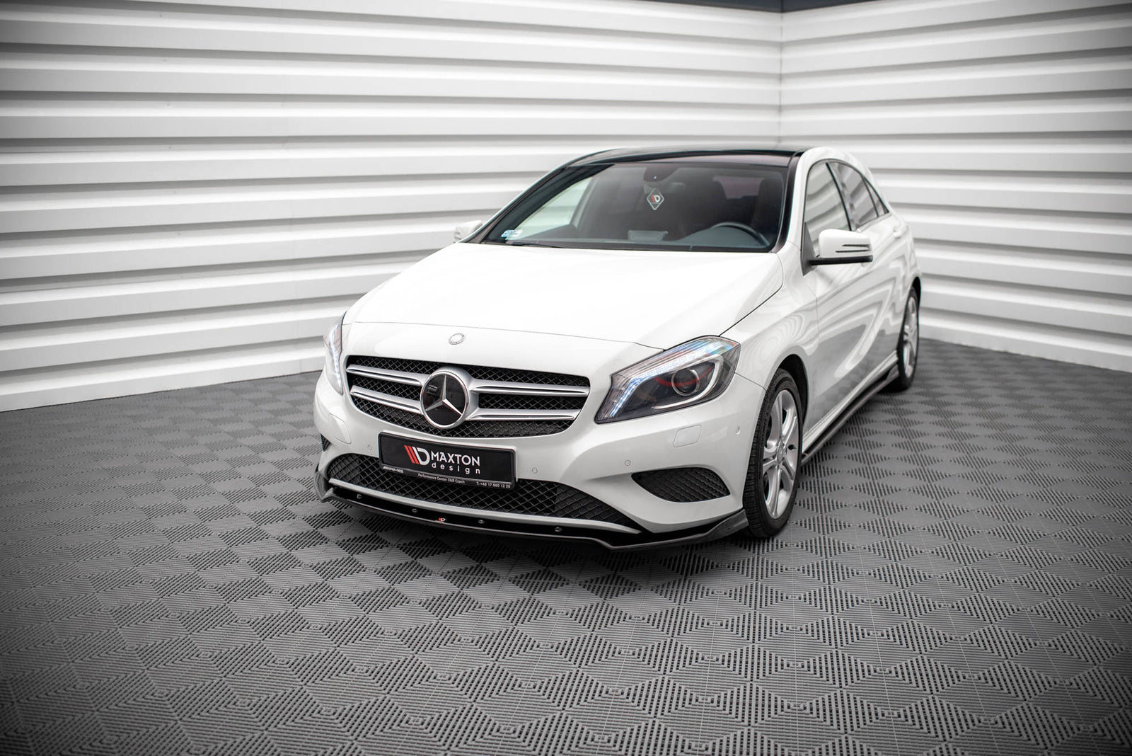 Splitter Przedni V.2 Mercedes A W176 Maxton Design