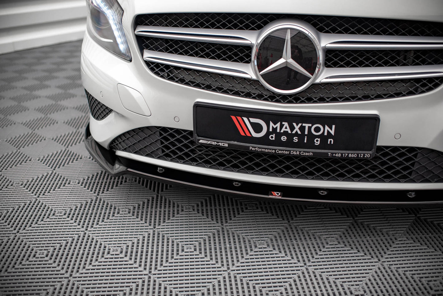 Splitter Przedni V.2 Mercedes A W176 Maxton Design