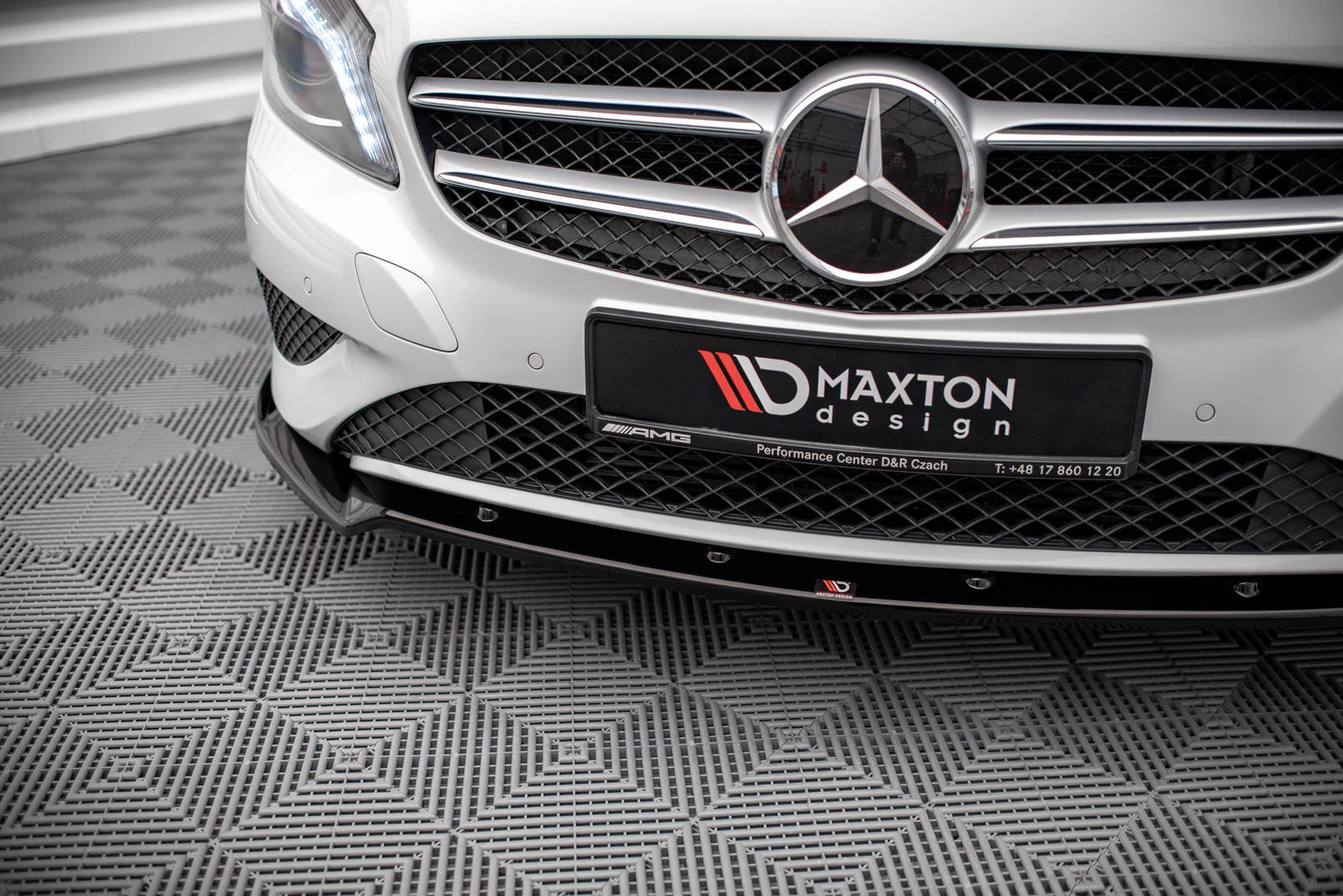 Splitter Przedni V.2 Mercedes A W176 Maxton Design