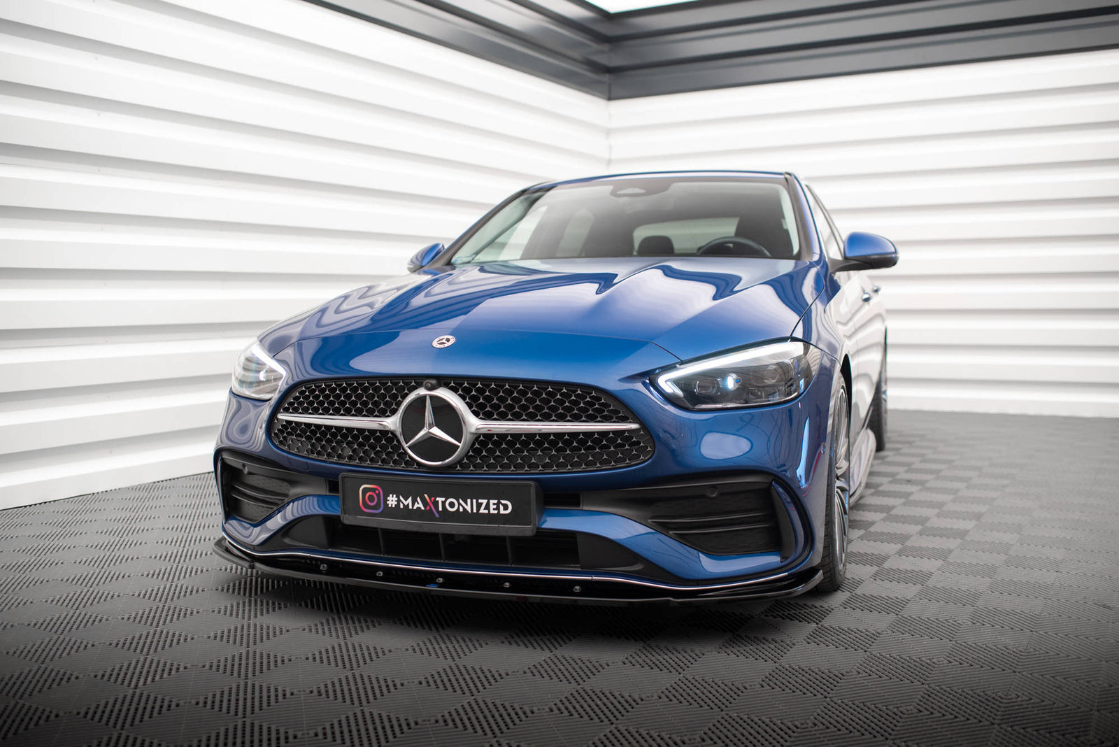 Splitter Przedni V.2 Mercedes C AMG-Line/43 AMG W206 Maxton