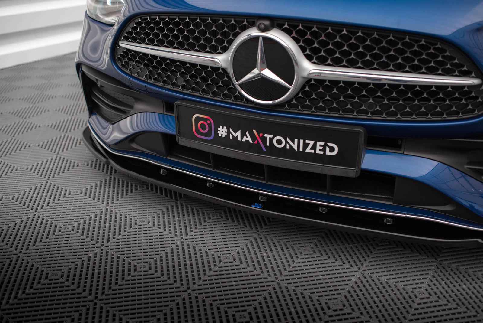 Splitter Przedni V.2 Mercedes C AMG-Line/43 AMG W206 Maxton