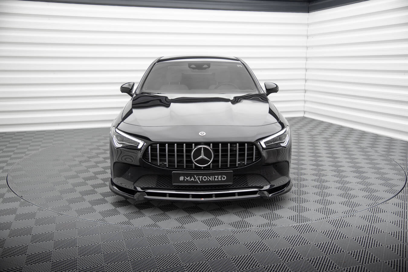 Splitter Przedni V.2 Mercedes CLA C118 Maxton Design
