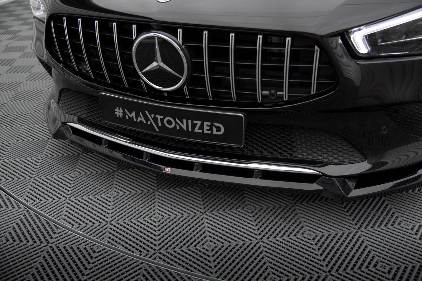 Splitter Przedni V.2 Mercedes CLA C118 Maxton Design