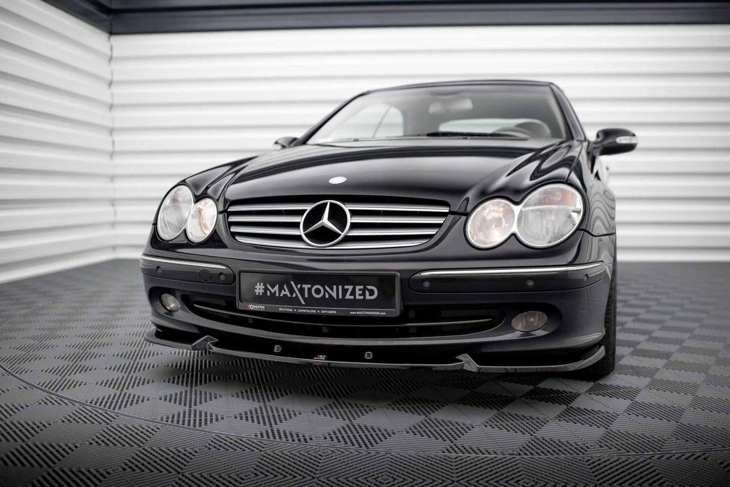 Splitter Przedni V.2 Mercedes CLK W209 Maxton Design