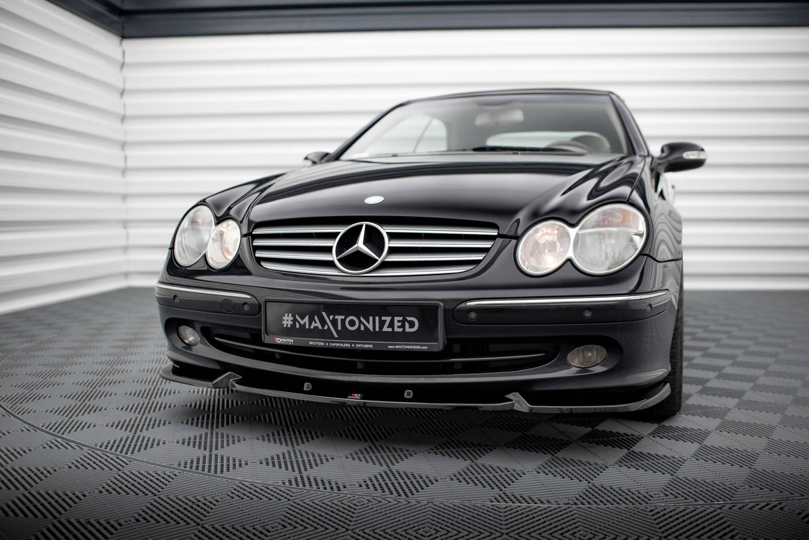 Splitter Przedni V.2 Mercedes CLK W209 Maxton Design
