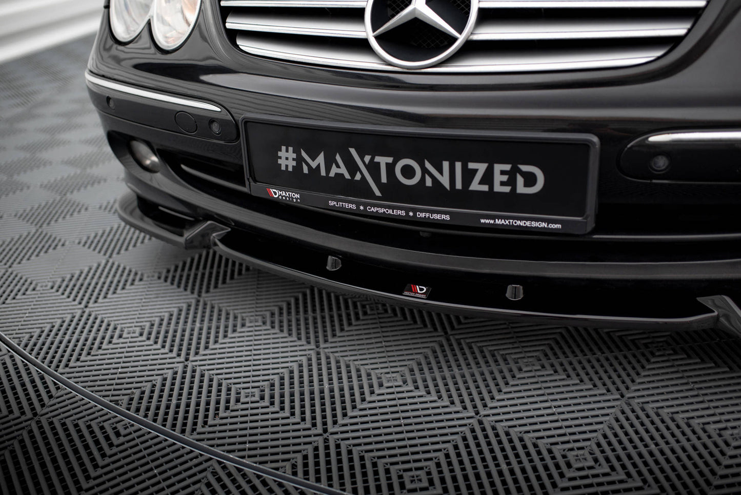 Splitter Przedni V.2 Mercedes CLK W209 Maxton Design