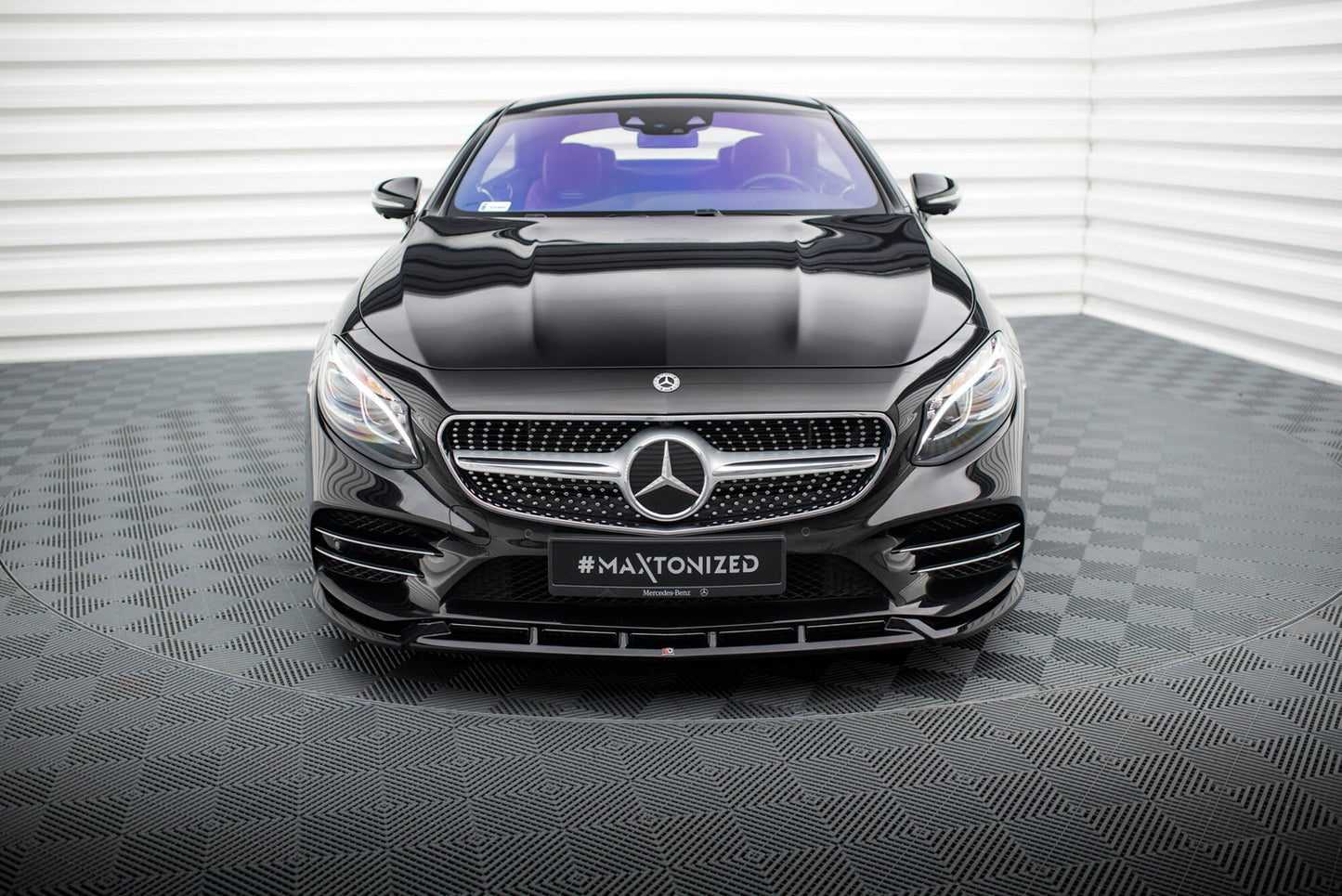 Splitter Przedni Mercedes S Coupe C217 AMG-Line Facelift Maxton