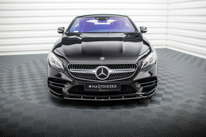 Splitter Przedni Mercedes S Coupe C217 AMG-Line Facelift Maxton