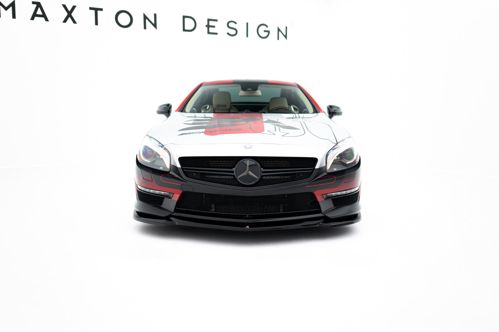 Splitter Przedni V.2 Mercedes SL 63 AMG R231 Maxton