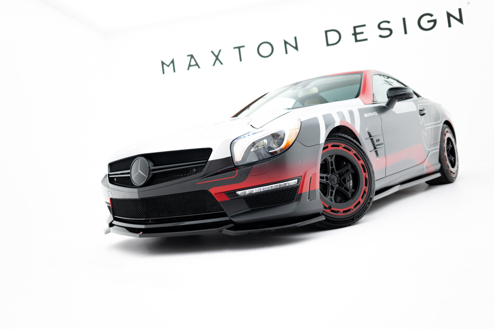 Splitter Przedni V.2 Mercedes SL 63 AMG R231 Maxton