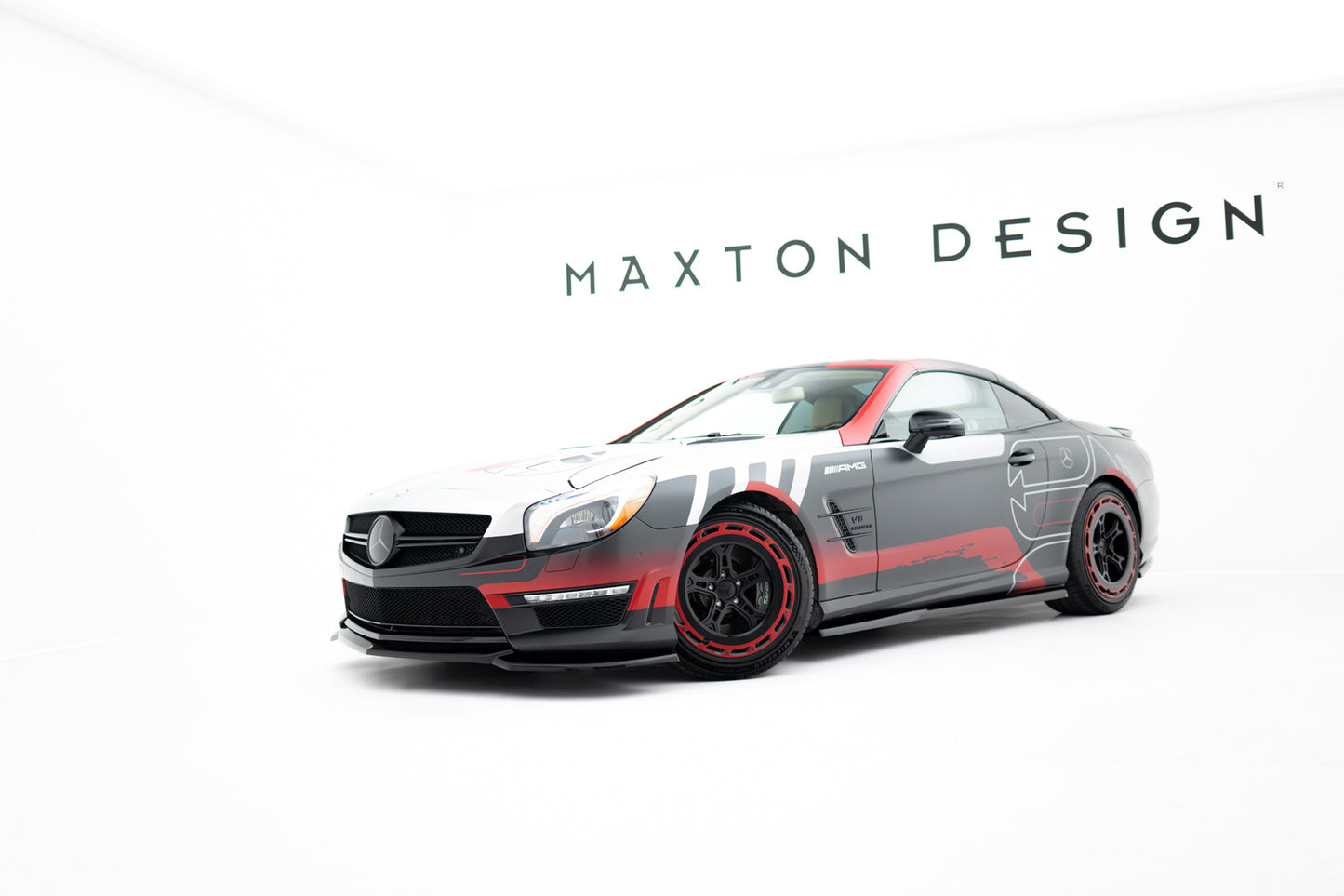 Splitter Przedni V.2 Mercedes SL 63 AMG R231 Maxton